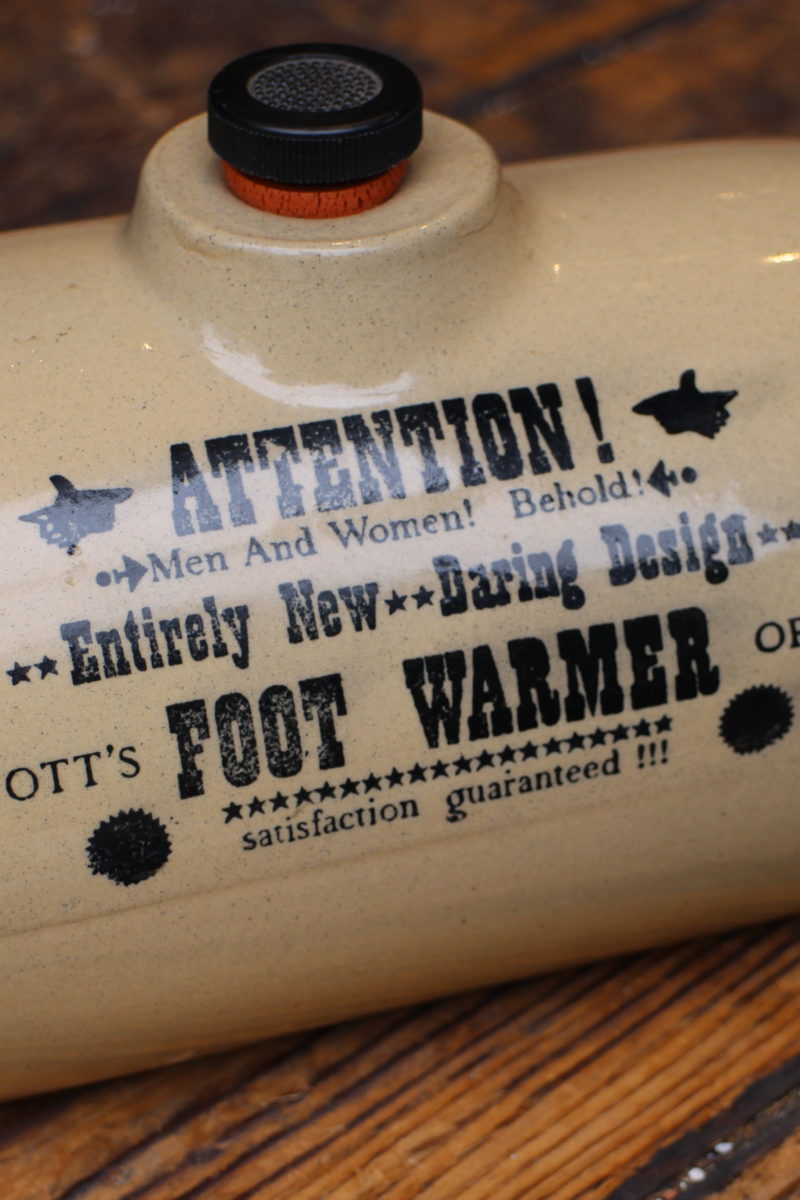 Vintage Philpott foot warmer